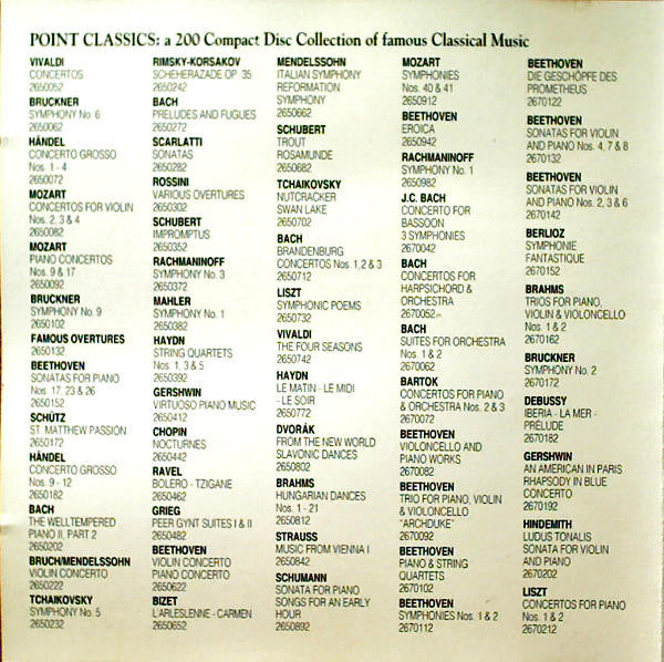 Antonio Vivaldi : Concertos (CD, Album)