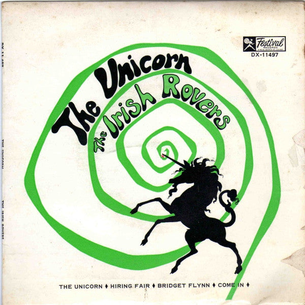 The Irish Rovers : The Unicorn (7", EP, Mono)