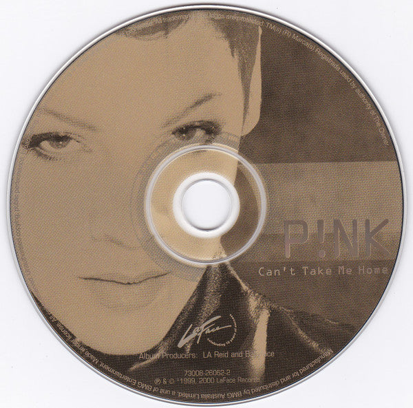 P!NK : Can't Take Me Home (CD, Album, SME)