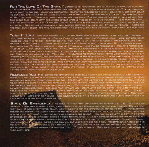 Pillar : For The Love Of The Game (CD, Album, Enh)