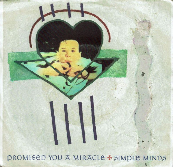Simple Minds : Promised You A Miracle (7", Single)