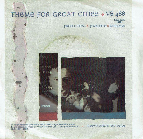 Simple Minds : Promised You A Miracle (7", Single)