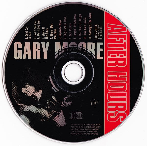 Gary Moore : After Hours (CD, Album)