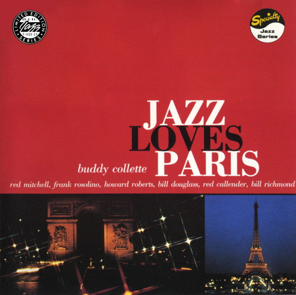 Buddy Collette : Jazz Loves Paris (CD, Album, Ltd, RE, RM)