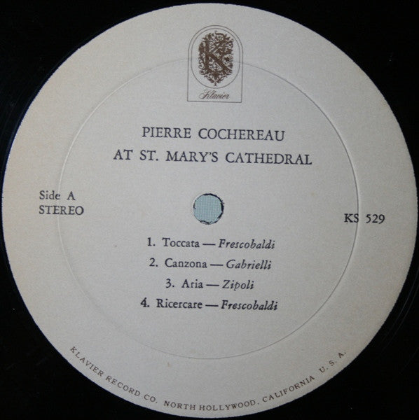 Pierre Cochereau : At St. Mary's Cathedral (LP, Album)