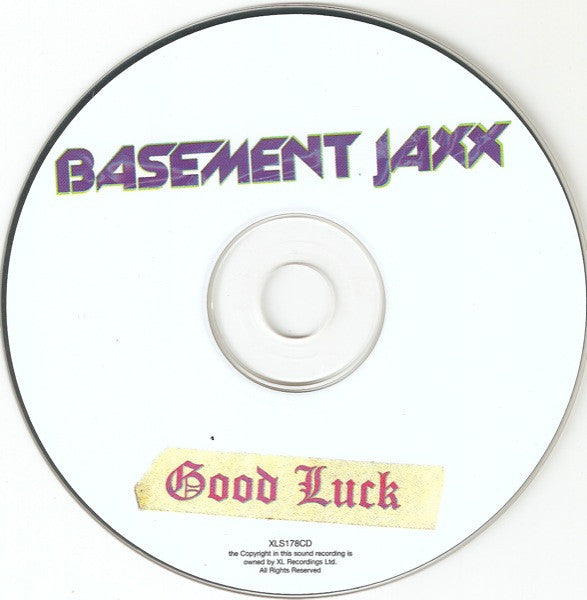 Basement Jaxx : Good Luck (CD, Single)