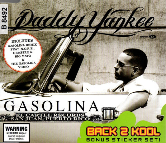 Daddy Yankee : Gasolina (CD, Single, Enh)