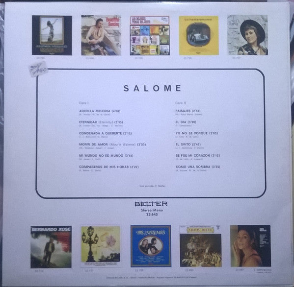 Salomé (2) : Salomé (LP, Album)