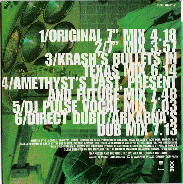 Arkarna : The Futures Overrated (CD, Maxi, Car)