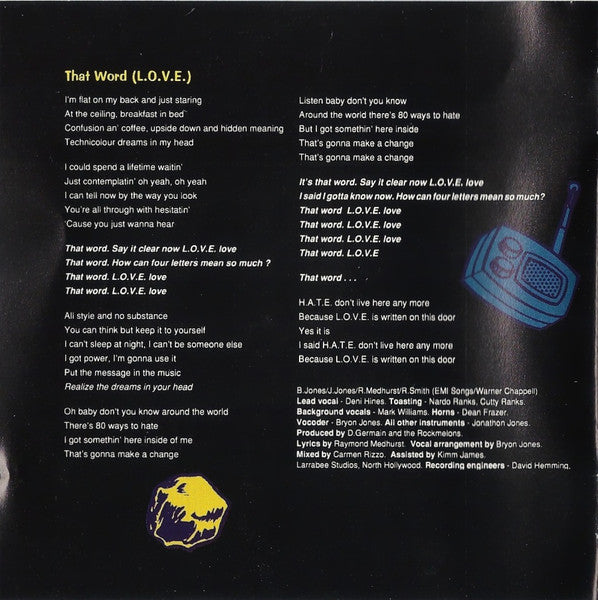 Rockmelons* : Form One Planet (CD, Album)