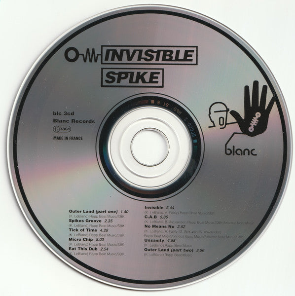 Spike* : Invisible (CD, Album)