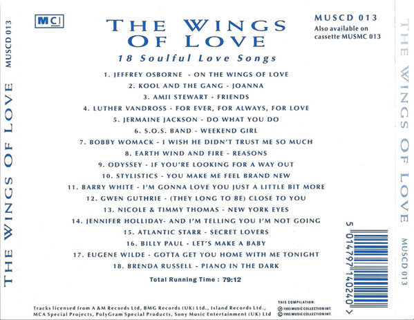 Various : The Wings Of Love (CD, Comp)