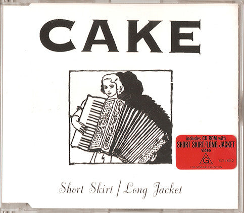 Cake : Short Skirt / Long Jacket (CD, Maxi, Enh)