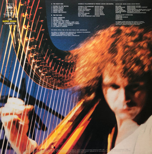 Andreas Vollenweider : Down To The Moon (LP, Album)