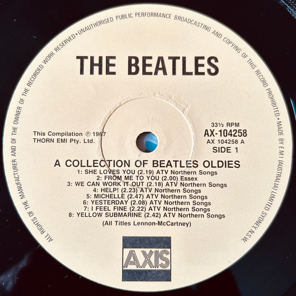 The Beatles : A Collection Of Beatles Oldies (LP, Comp, RE, RP)