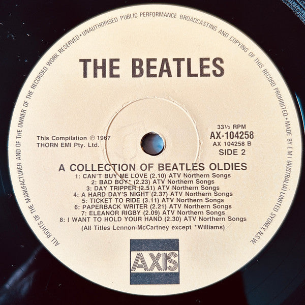 The Beatles : A Collection Of Beatles Oldies (LP, Comp, RE, RP)
