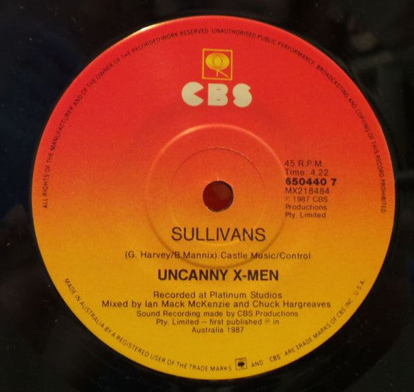 Uncanny X-Men : Start Believing (7", Single)