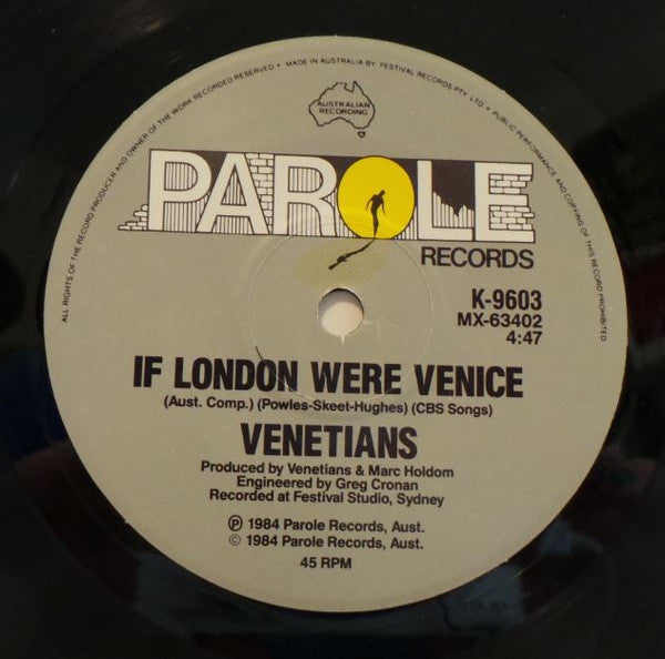 The Venetians : Shine The Light (7", Single, Ltd)