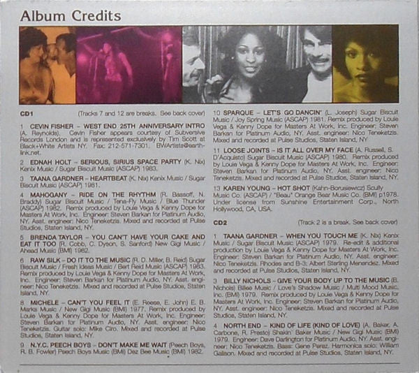 Masters At Work : West End Records - The 25th Anniversary Edition Mastermix (2xCD, Mixed)