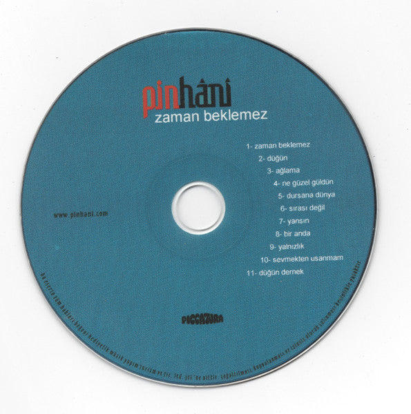 Pinhani : Zaman Beklemez (CD, Album)