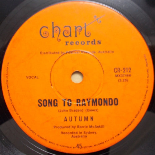 Autumn (17) : Looking Thru The Eyes Of A Beautiful Girl / Song To Raymondo (7", Single)