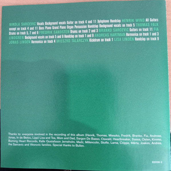 Nikola Sarcevic : Lock-Sport-Krock (CD, Album)