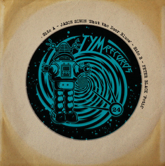 Jason Simon / Peter Black (4) : Record Club Split 7" (7", Single)