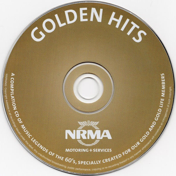 Various : Golden Hits (NRMA Motoring + Services) (CD, Comp)