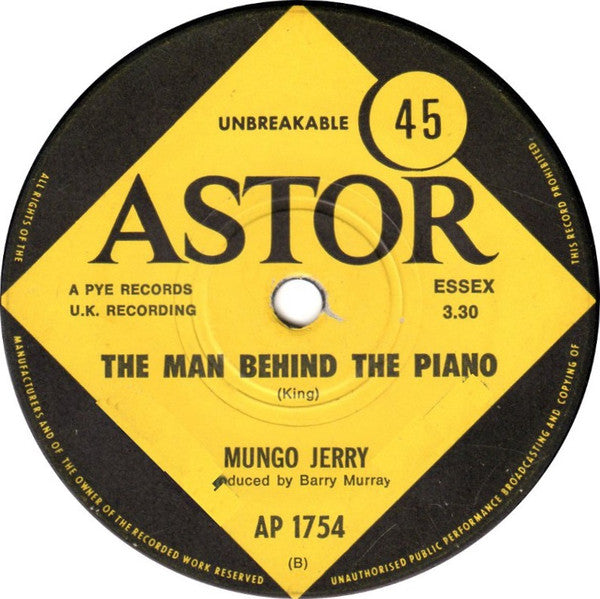 Mungo Jerry : Baby Jump (7", Single)