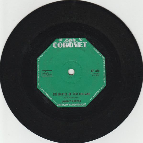 Johnny Horton : The Battle Of New Orleans / All For The Love Of A Girl (7", Single)