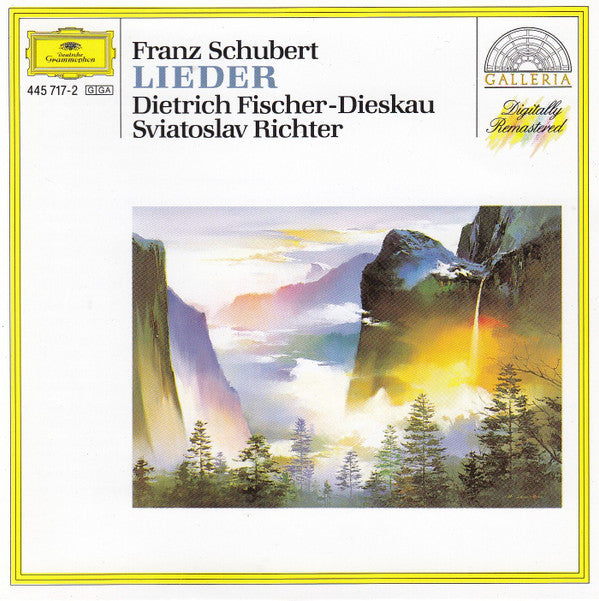 Franz Schubert - Dietrich Fischer-Dieskau, Sviatoslav Richter : Lieder  (CD, Album, RM)