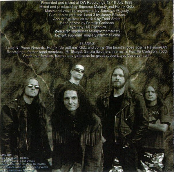 Supreme Majesty : Divine Enigma (CD, EP)