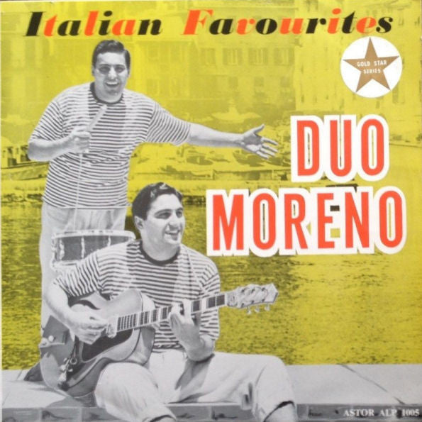 Duo Moreno With Euro Sabatini : Italian Favourites (LP, Album)