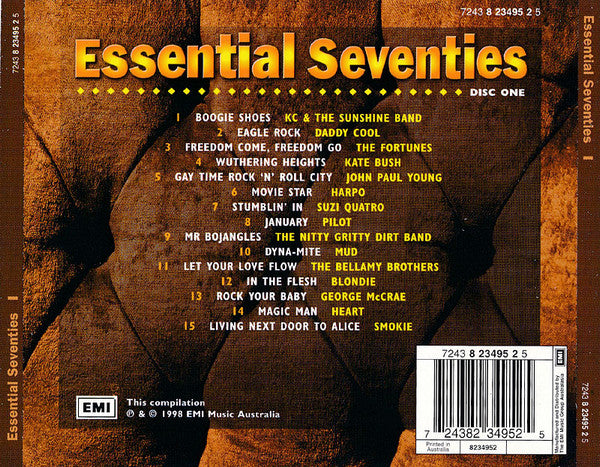 Various : Essential Seventies (3xCD + Box, Comp)