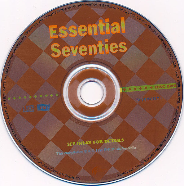 Various : Essential Seventies (3xCD + Box, Comp)