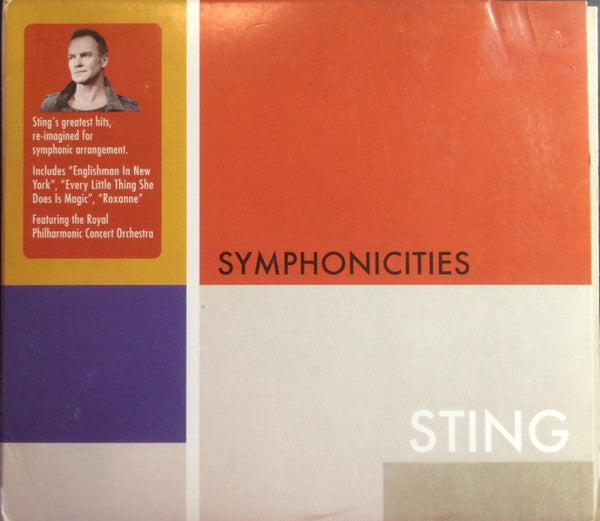 Sting : Symphonicities (CD, Album)
