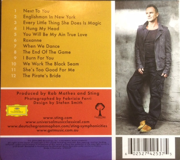Sting : Symphonicities (CD, Album)