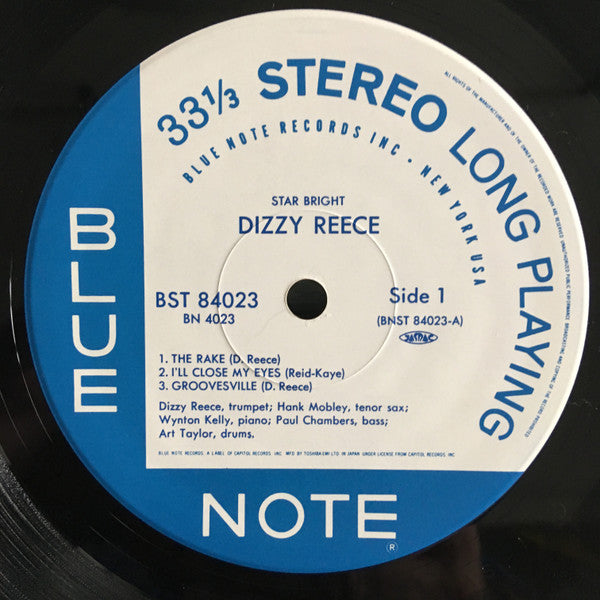 Dizzy Reece : Star Bright (LP, Album, Ltd, RE)