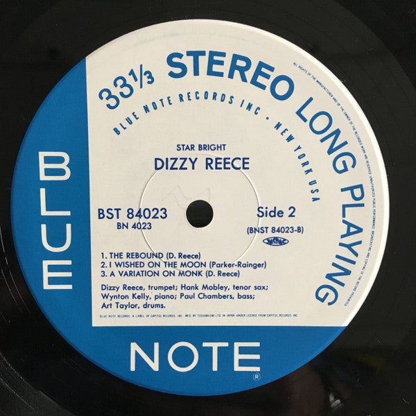 Dizzy Reece : Star Bright (LP, Album, Ltd, RE)