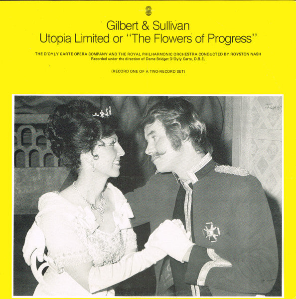 Gilbert And Sullivan* : Utopia Limited Or 'The Flowers Of Progress' (2xLP, Album, Club)