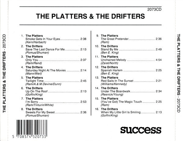 The Platters & The Drifters : The Platters & The Drifters (CD, Comp)