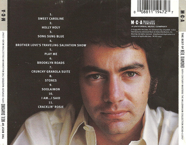 Neil Diamond : The Best Of Neil Diamond (CD, Comp, RM)