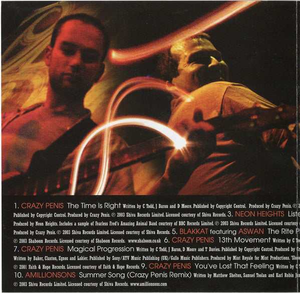 Crazy Penis : 24 Hour Psychedelic Freakout (CD, Comp, Mixed)