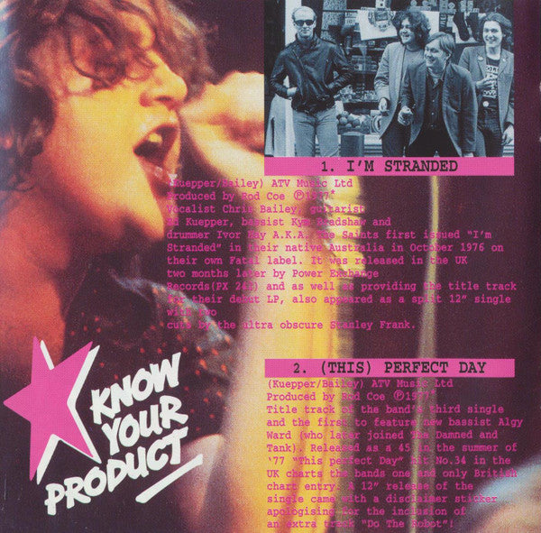 The Saints (2) : Know Your Product: The Best Of The Saints (CD, Comp)