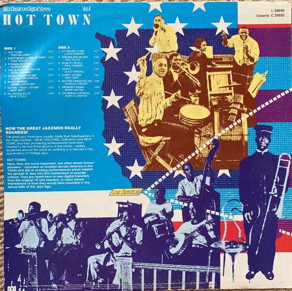 Various : Hot Town (LP, Comp)