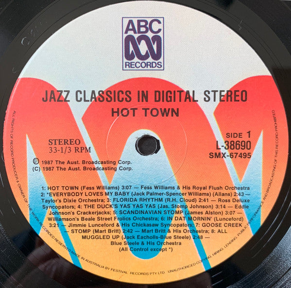 Various : Hot Town (LP, Comp)