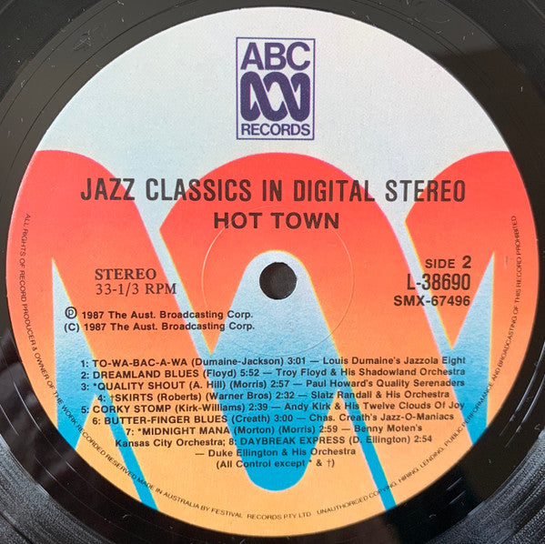 Various : Hot Town (LP, Comp)