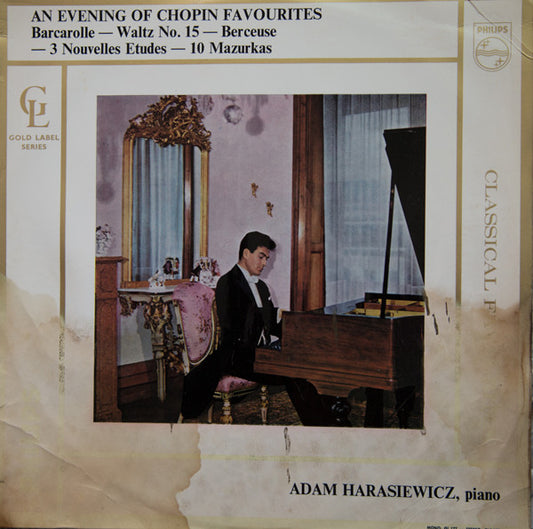 Frédéric Chopin, Adam Harasiewicz : An Evening Of Chopin Favourites (LP, Comp)