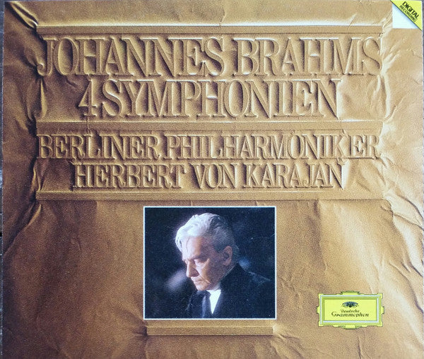 Johannes Brahms, Berliner Philharmoniker, Herbert von Karajan : 4 Symphonien (3xCD, Comp)