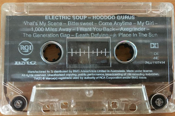 Hoodoo Gurus : Electric Soup - The Singles Collection (Cass, Comp)